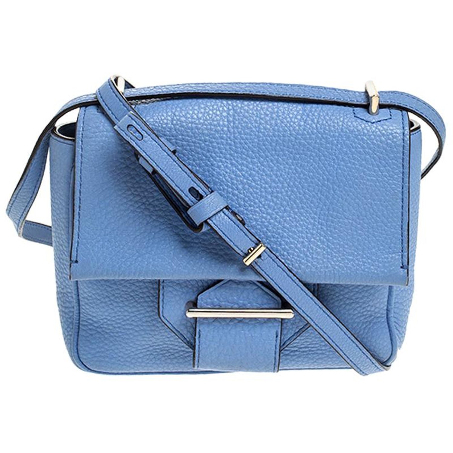 Reed Krakoff Sky Blue Leather Crossbody Bag For Sale at 1stDibs | reed  crossbody bag, reed krakoff handbags