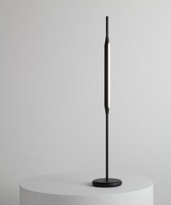 Reed Table Light / Small in Matt-Black Powdercoat Finish by Tom Kirk