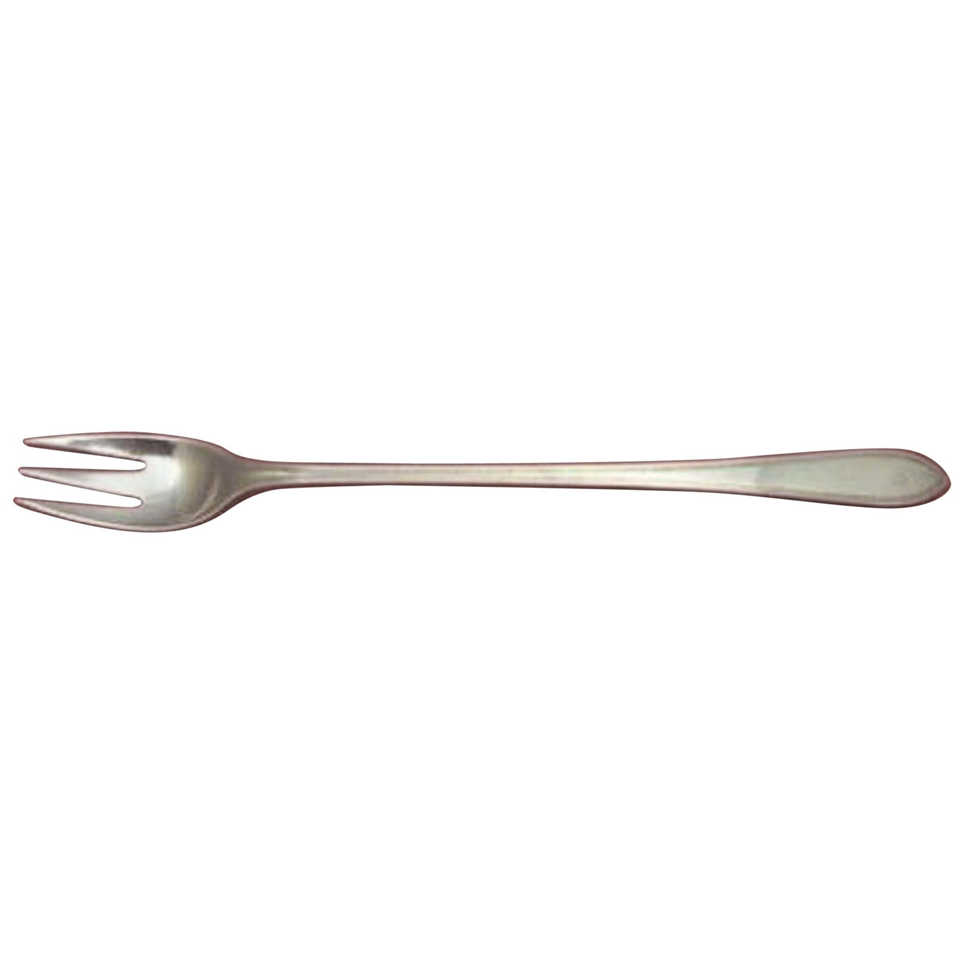 Reeded Edge by Tiffany and Co Sterling Silver Cocktail Fork Silverware