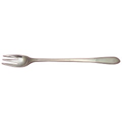 Reeded Edge by Tiffany and Co Sterling Silver Cocktail Fork Silverware
