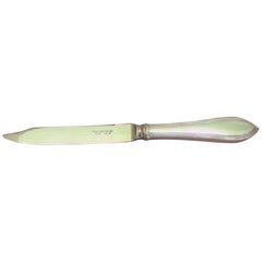 Reeded Edge (Bord de roseau) de Tiffany & Co. Couteau à fruits dentelé en argent sterling
