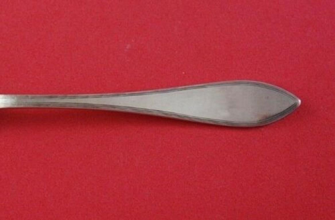 Sterling silver place soup spoon, 7 1/8