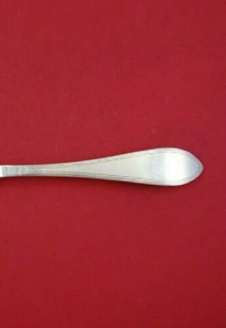 Sterling silver serving spoon, 8 3/4