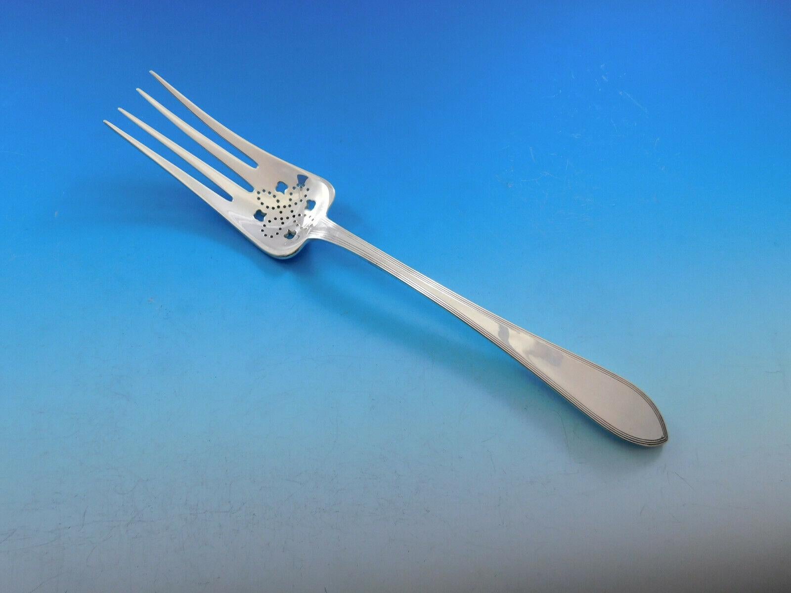 Set di posate in argento Sterling Reeded Edge by Tiffany per 8 persone Servizio 84 pezzi Cena in vendita 2