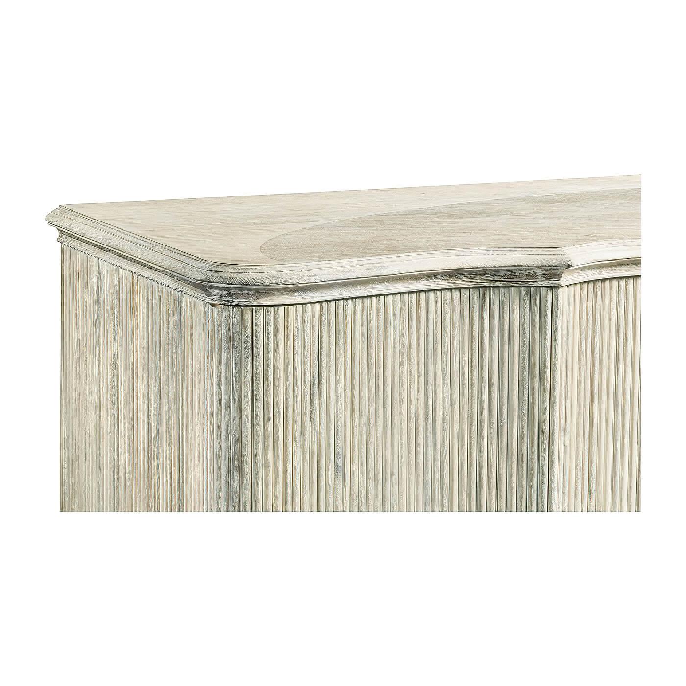 reeded buffet