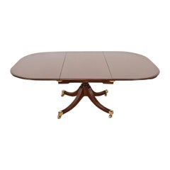 Reeder of London Antique English Regency Extension Dining Table, Newly Restored Reeder of London Antique English Regency Extension Dining Table, Newly Restored