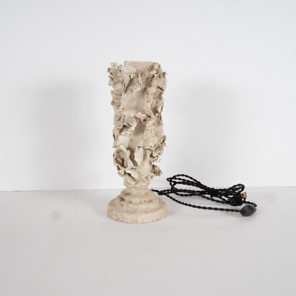 „Reef Lamp #1“ Keramik-Tischlampe von einer großen Hush im Angebot 5