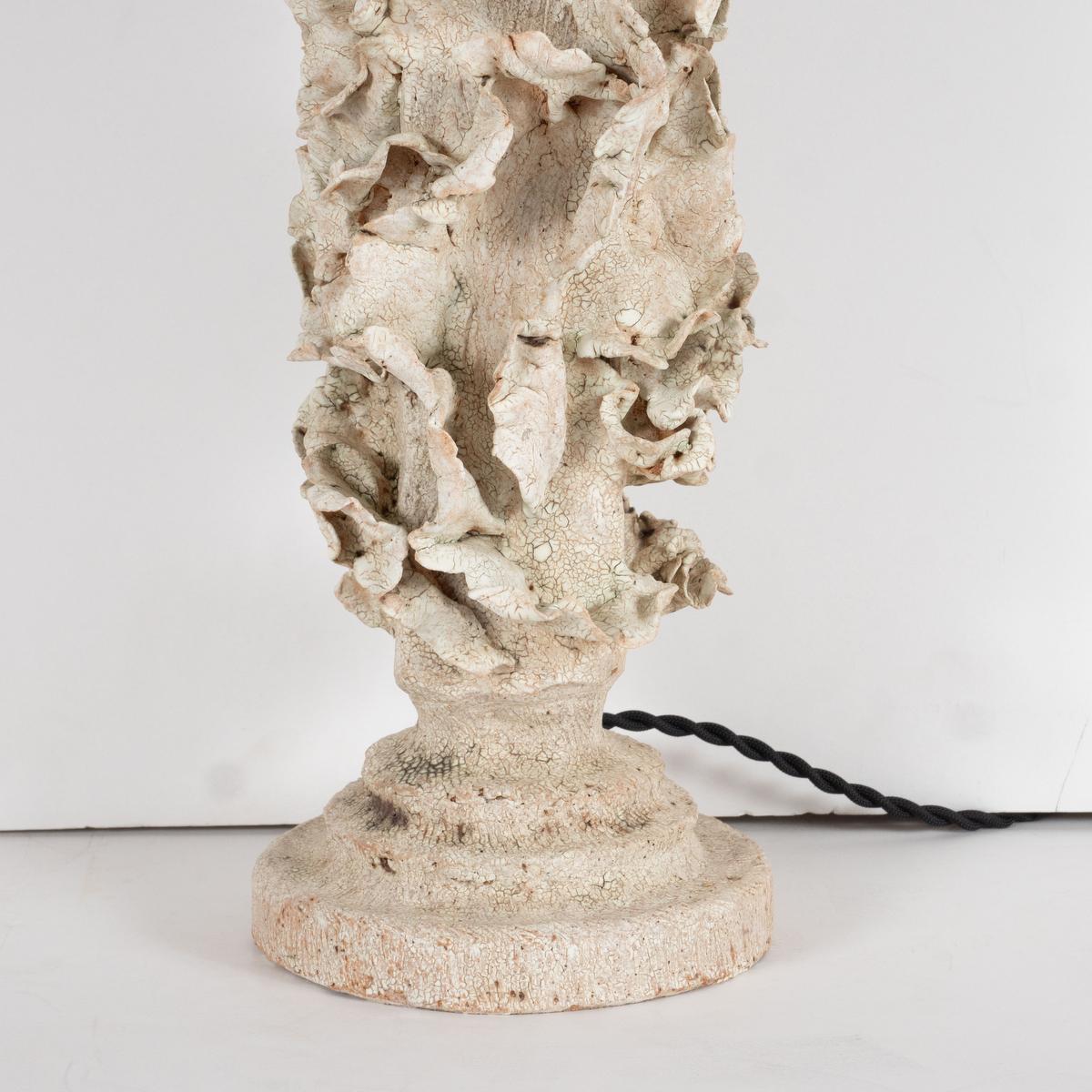 „Reef Lamp #1“ Keramik-Tischlampe von einer großen Hush im Angebot 6