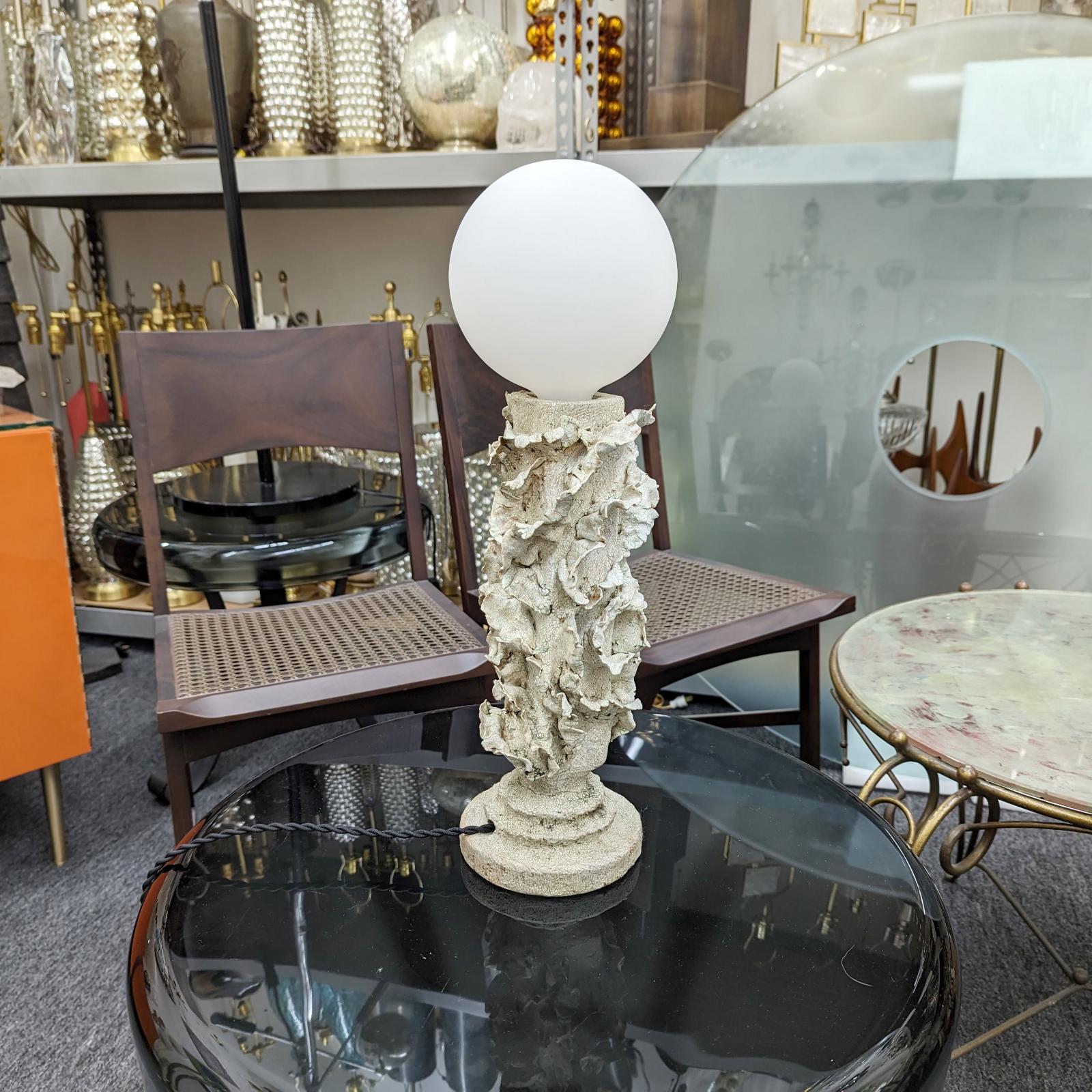 „Reef Lamp #1“ Keramik-Tischlampe von einer großen Hush im Angebot 10