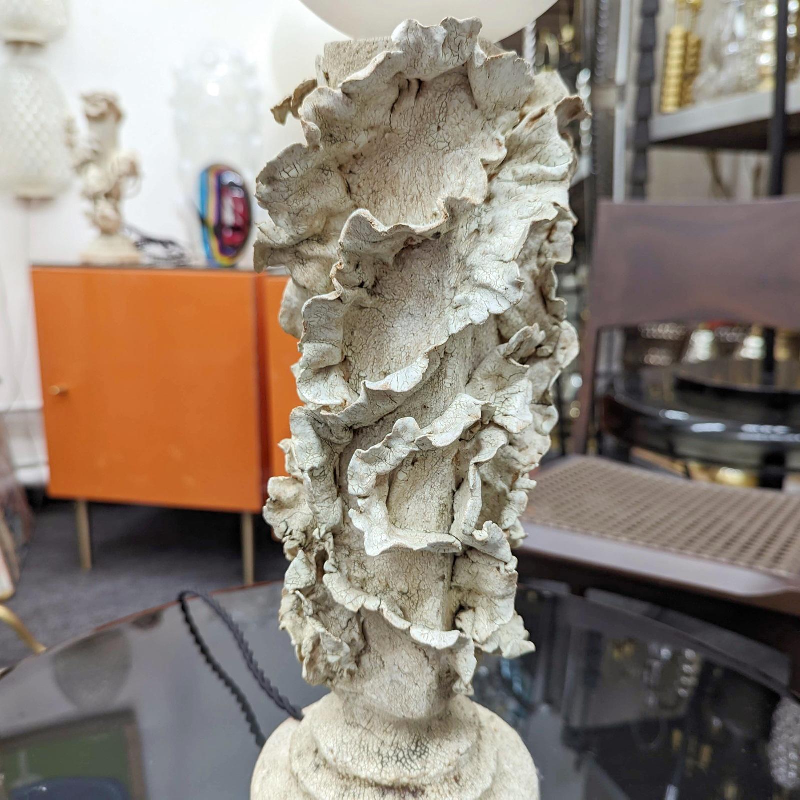 „Reef Lamp #1“ Keramik-Tischlampe von einer großen Hush im Angebot 11