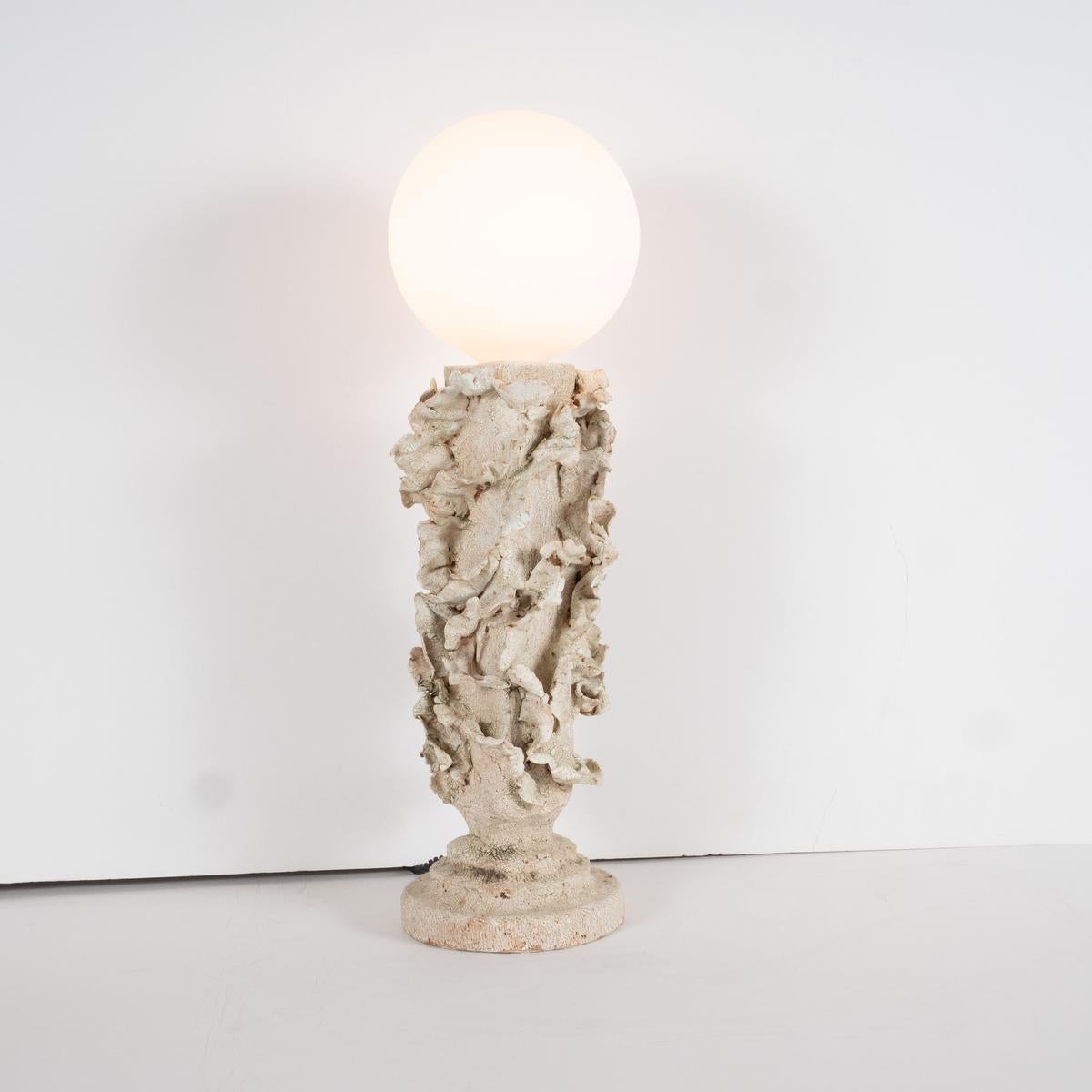 „Reef Lamp #1“ Keramik-Tischlampe von einer großen Hush im Zustand „Hervorragend“ im Angebot in Tarrytown, NY