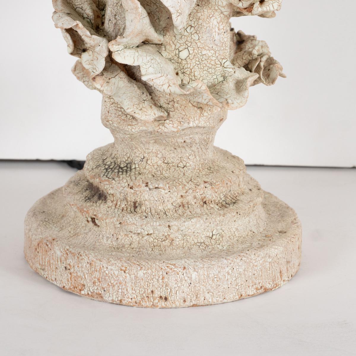 „Reef Lamp #1“ Keramik-Tischlampe von einer großen Hush im Angebot 3
