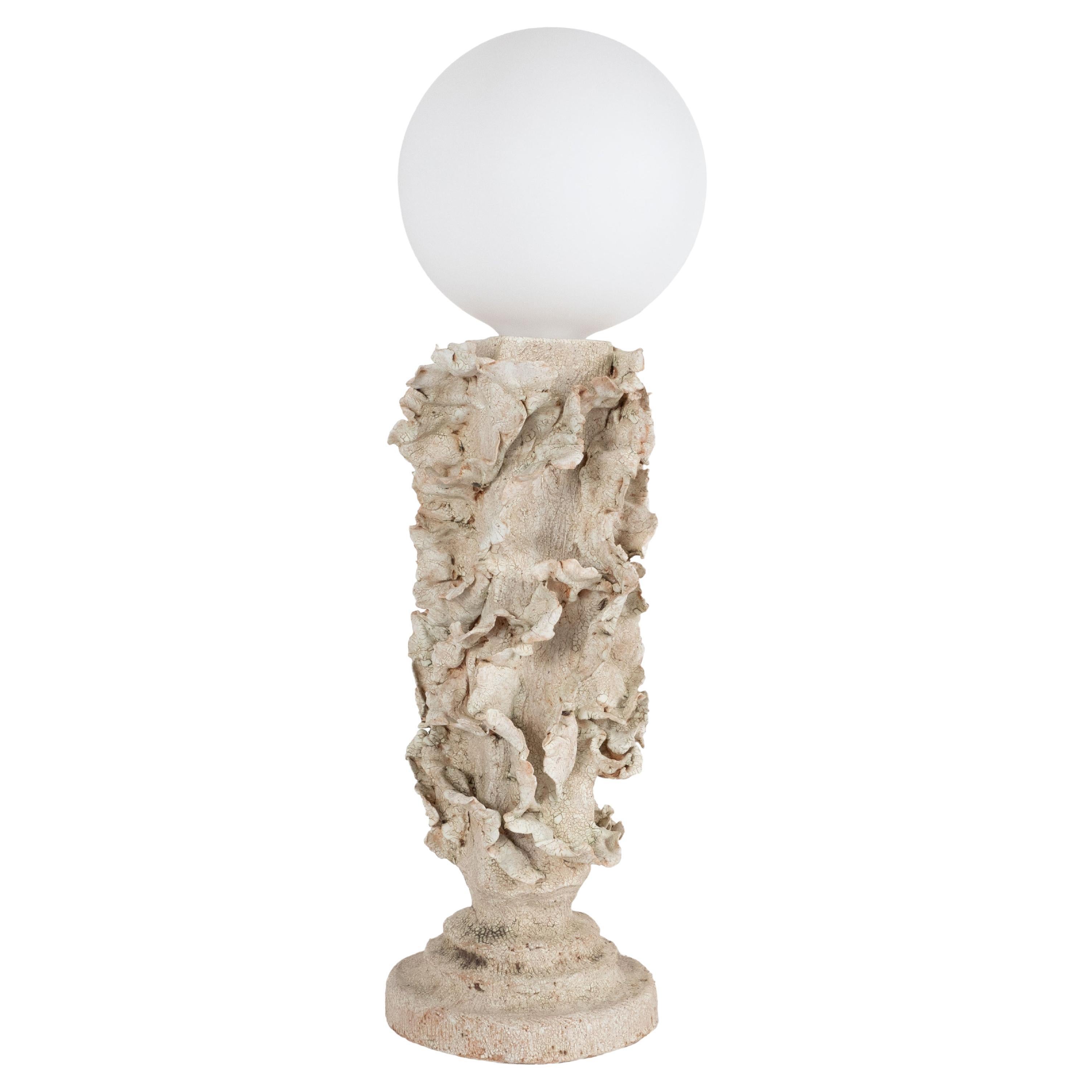 „Reef Lamp #1“ Keramik-Tischlampe von einer großen Hush