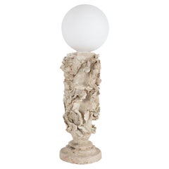 „Reef Lamp #1“ Keramik-Tischlampe von einer großen Hush