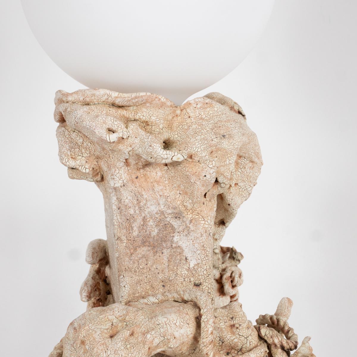 „Reef Lamp #2“ Keramik-Tischlampe von einer großen Hush im Angebot 4