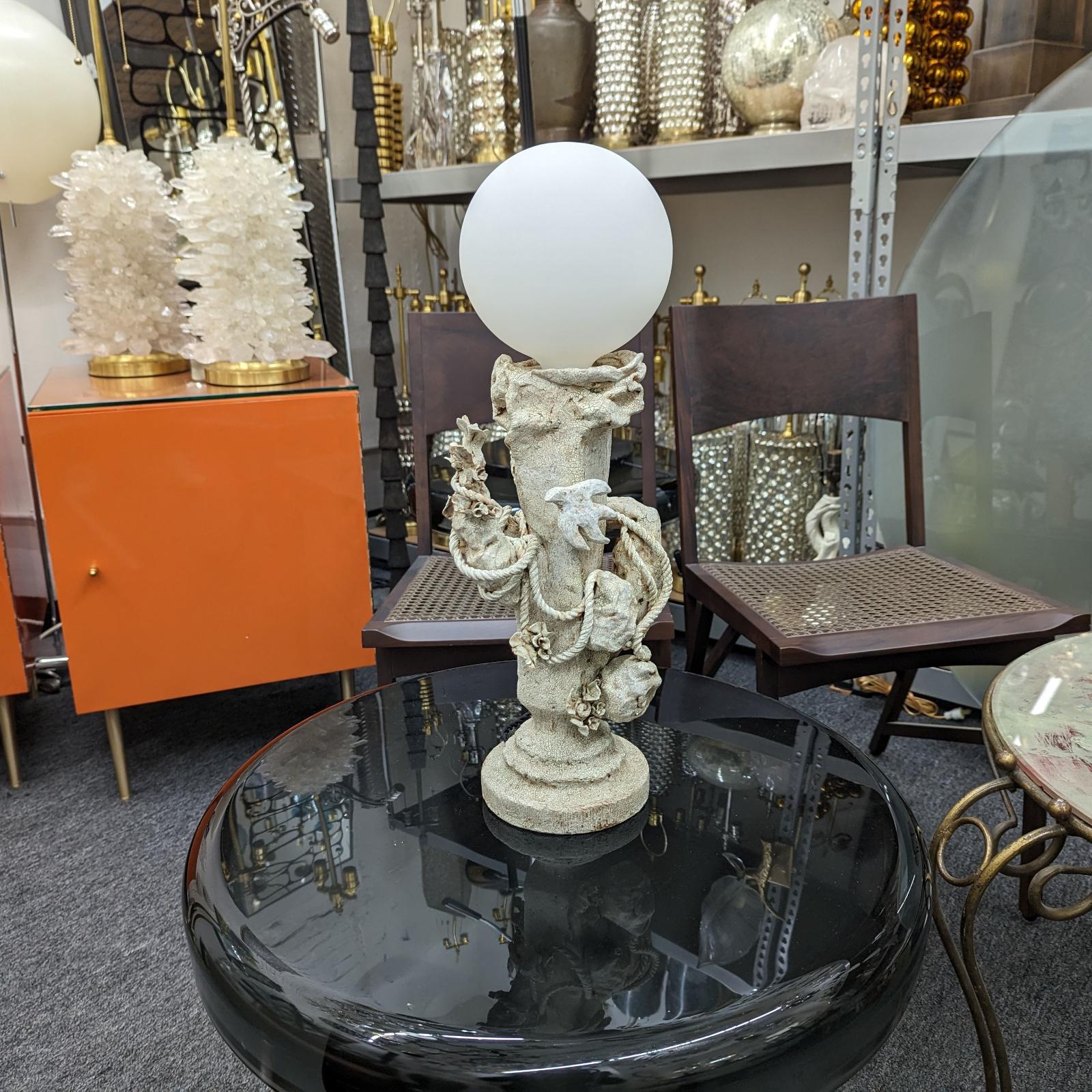 „Reef Lamp #2“ Keramik-Tischlampe von einer großen Hush im Angebot 9