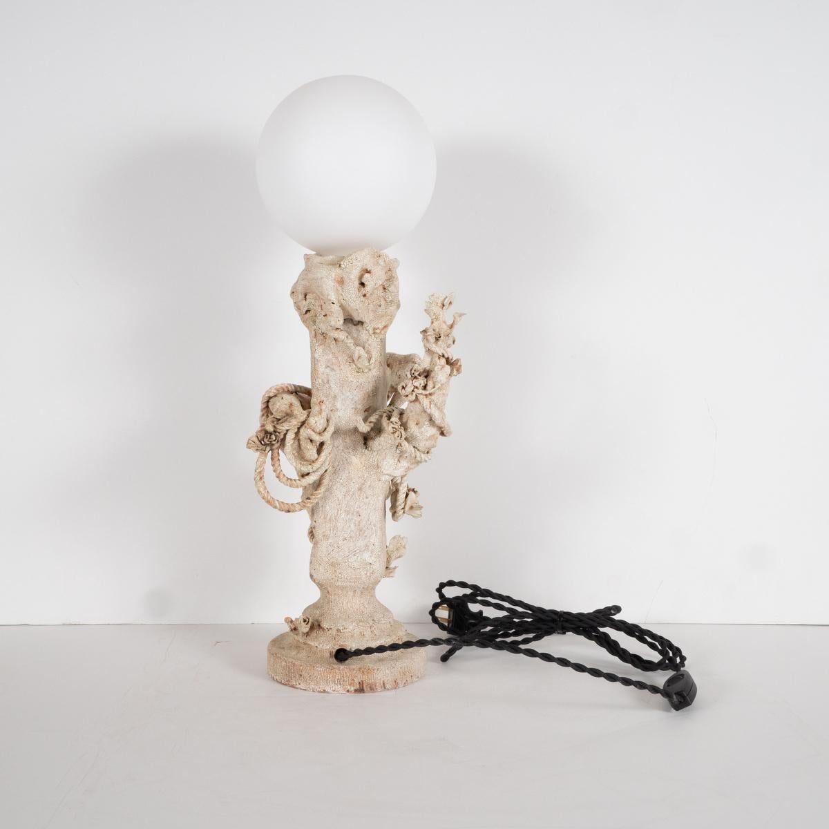 „Reef Lamp #2“ Keramik-Tischlampe von einer großen Hush (amerikanisch) im Angebot