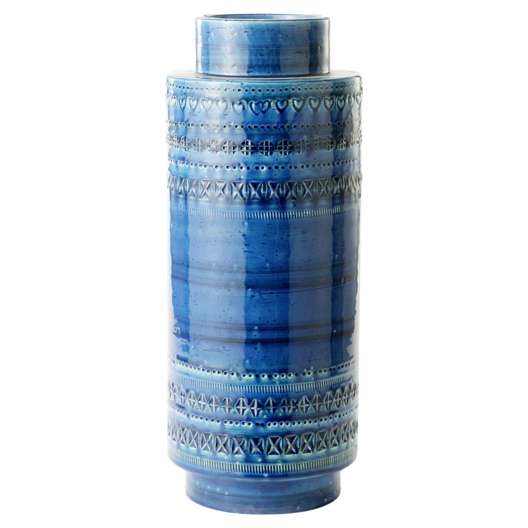 Reel Vase by Aldo Londi For Sale