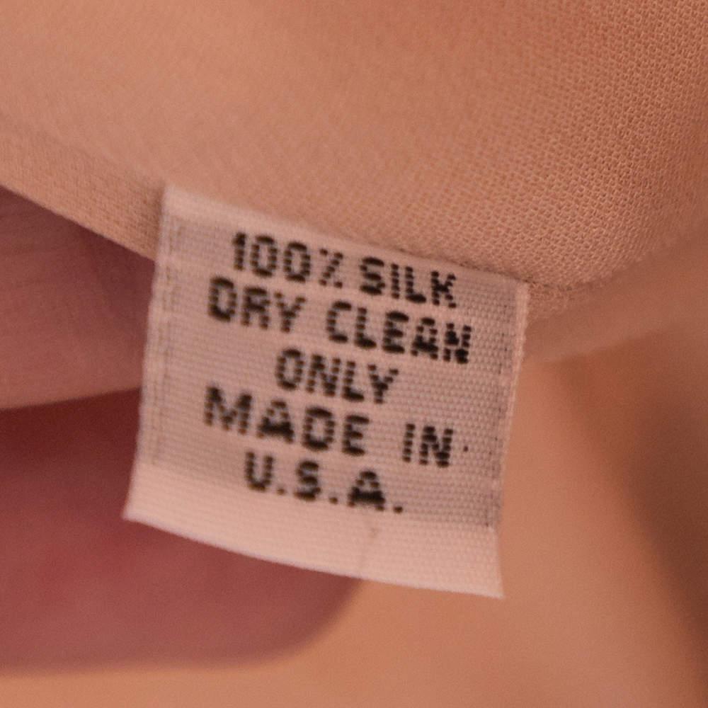 Reem Acra Pink Silk Ruffled Asymmetric Hem Strapless Gown M In Good Condition For Sale In Dubai, Al Qouz 2