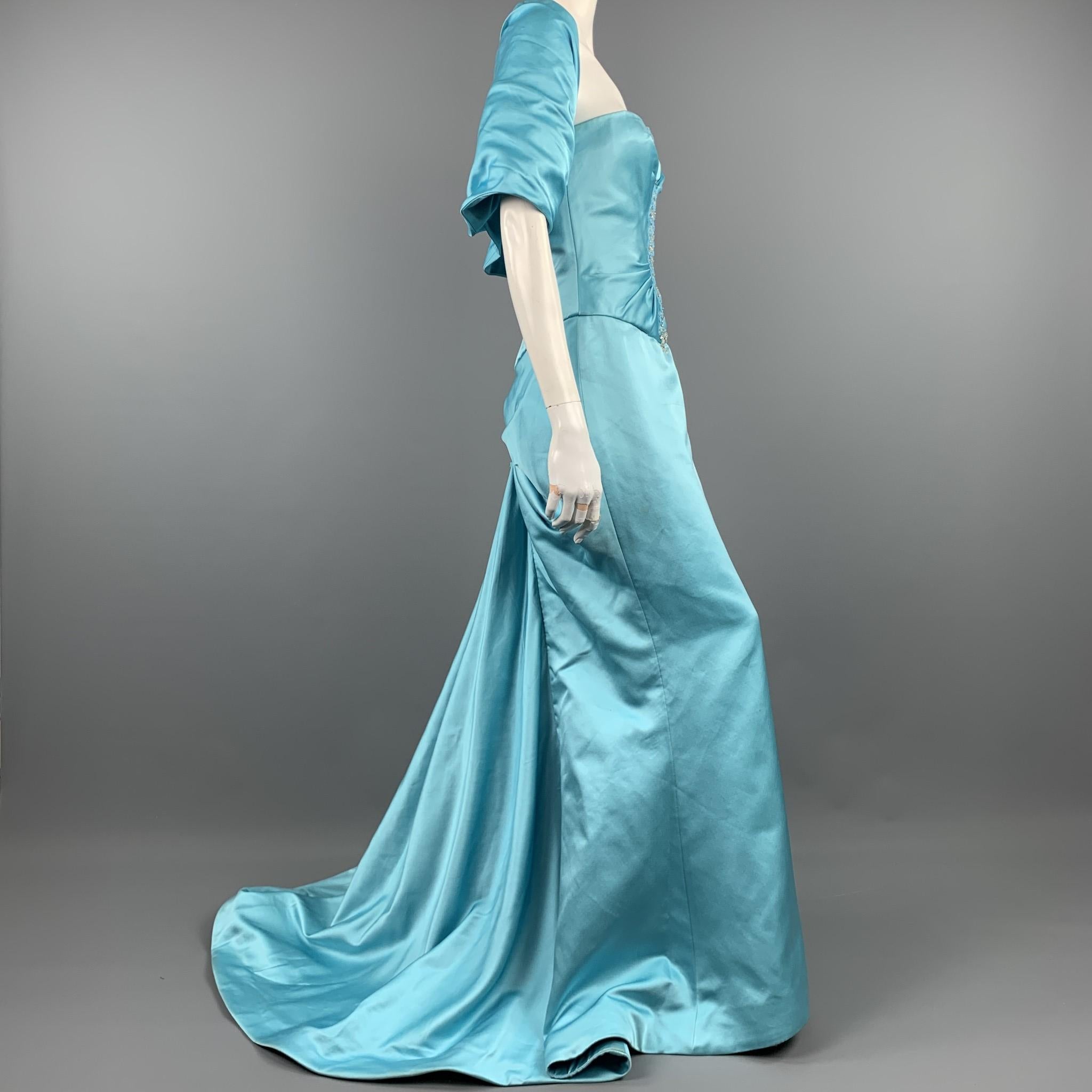 gown with shrug