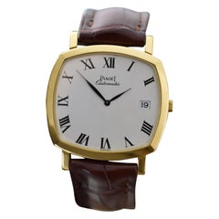 Piaget Cushion Ref 13406, 18K Gold, Ultra-Thin Calibre 12P, Circa 1978