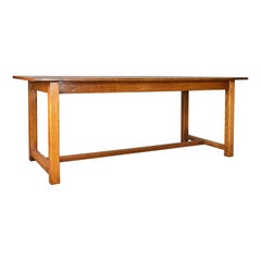 Refectory Dining Table, 20th Century in 17th Century Taste, Oak