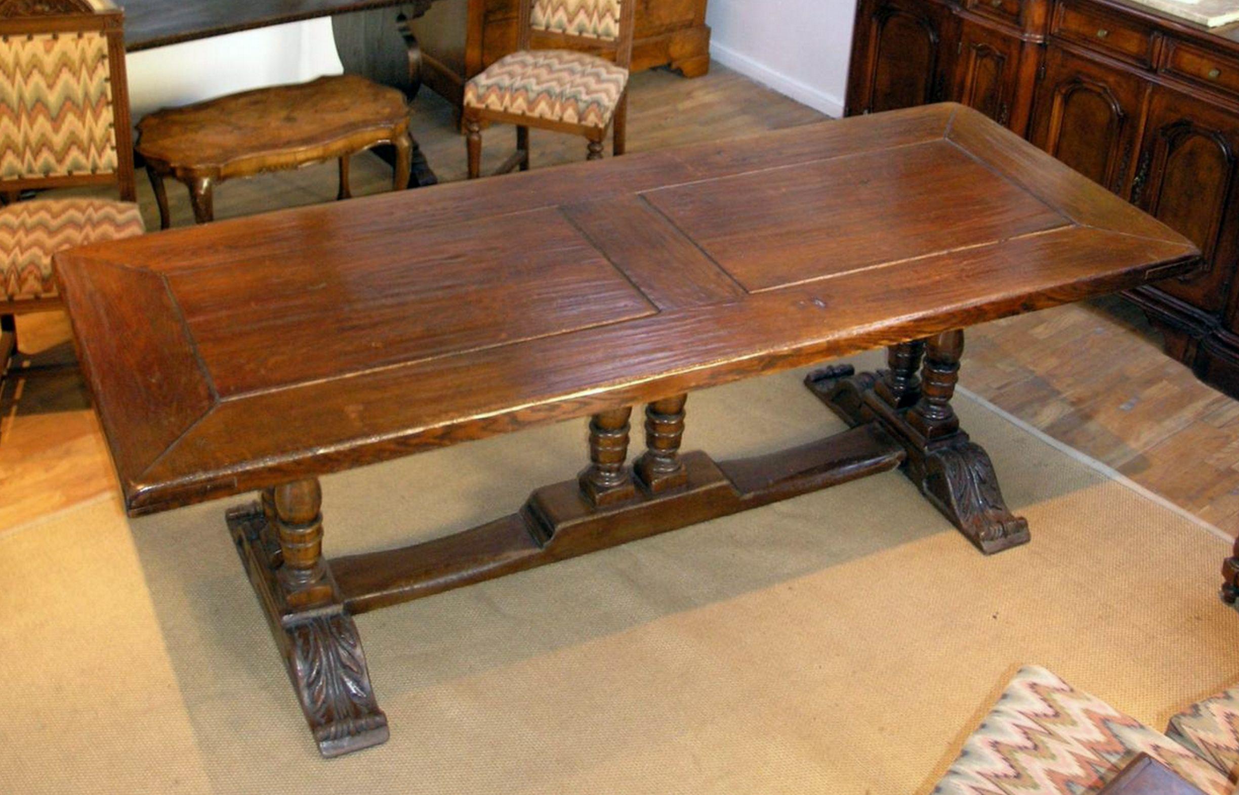 Refectory Farm Table, circa 1860 For Sale 2