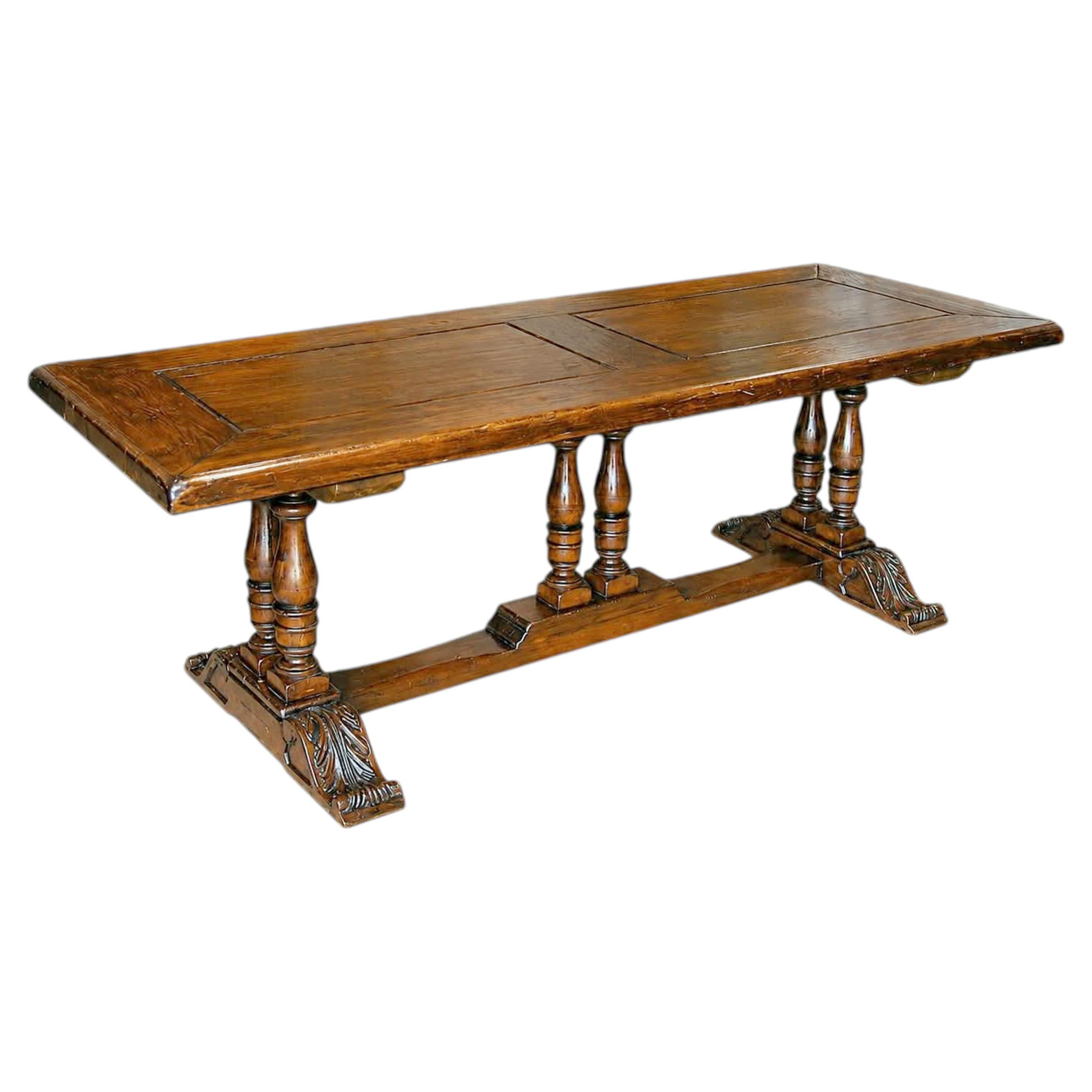 Refectory Farm Table, circa 1860 For Sale