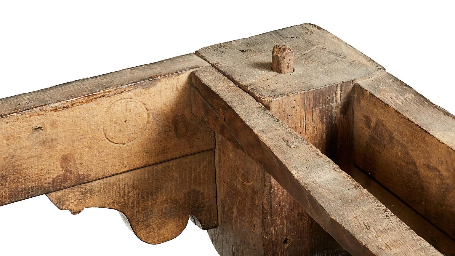 Refectory Oak Dining Table, James I / Charles I, English, circa 1610-1640 In Good Condition For Sale In Matlock, Derbyshire