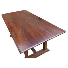 Refectory Style Danish Fruitwood Table
