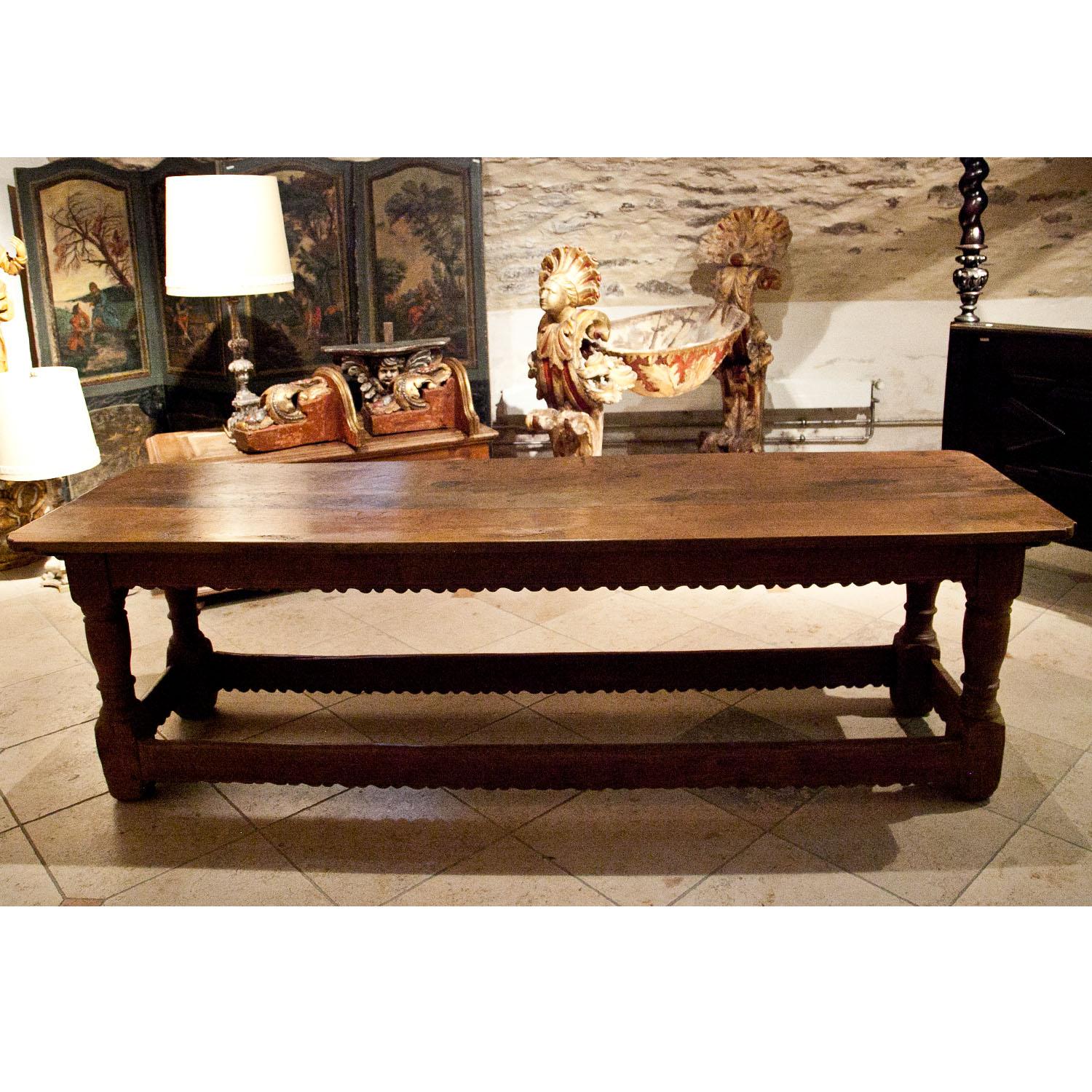 Refectory Table, 18th Century In Good Condition In Greding, DE