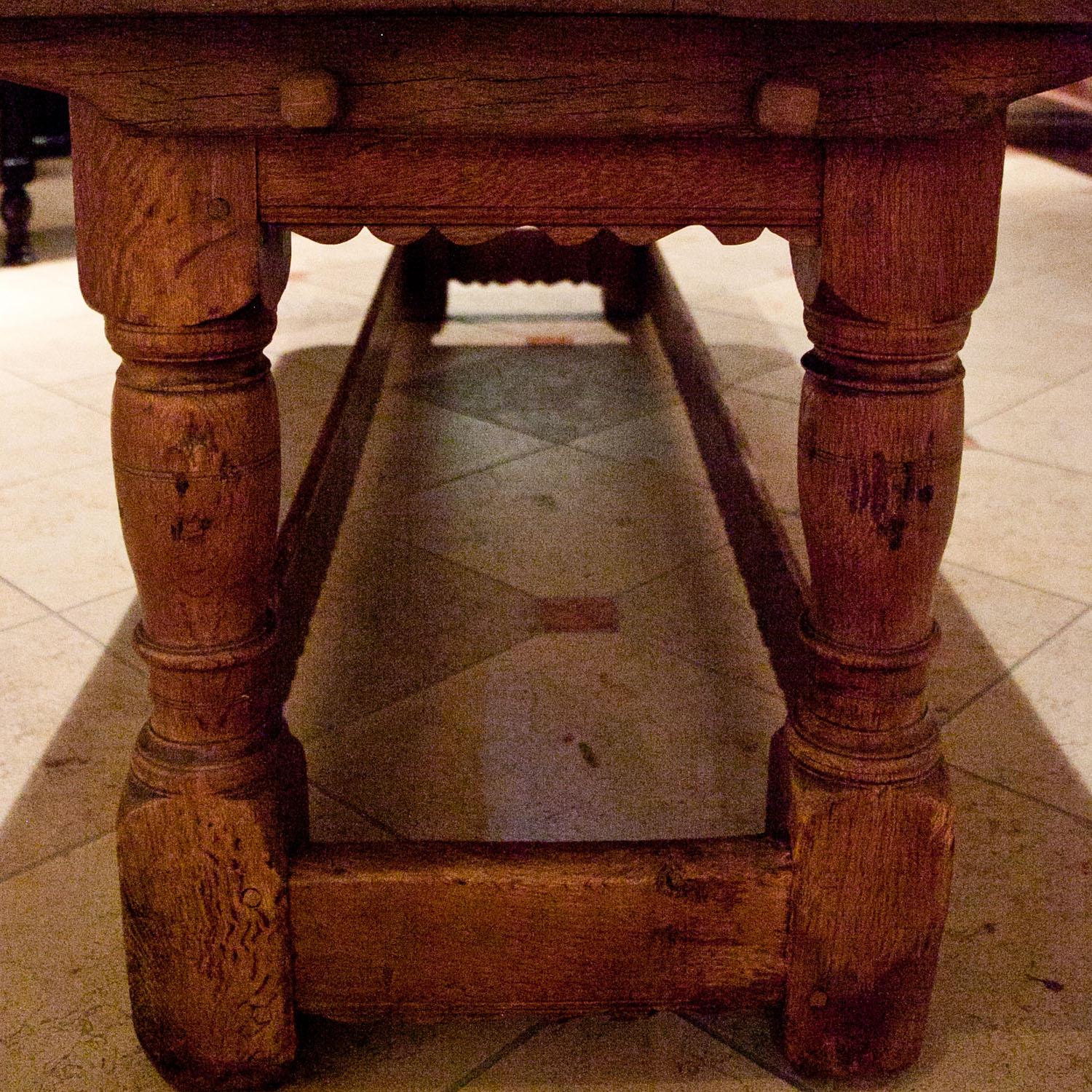 18th Century and Earlier Refectory Table, 18th Century