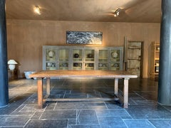 Refectory Table 19th Century Platane and Oak