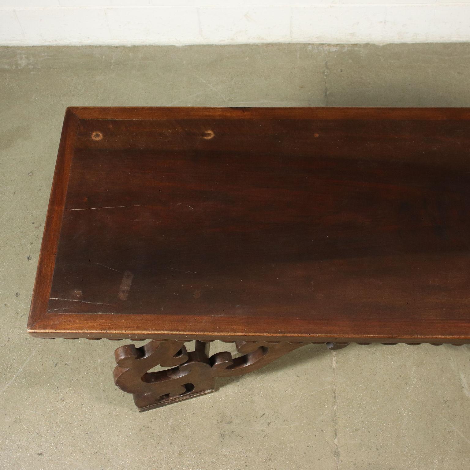 Refectory Table Baroque Walnut Italy Early 18th Century 4