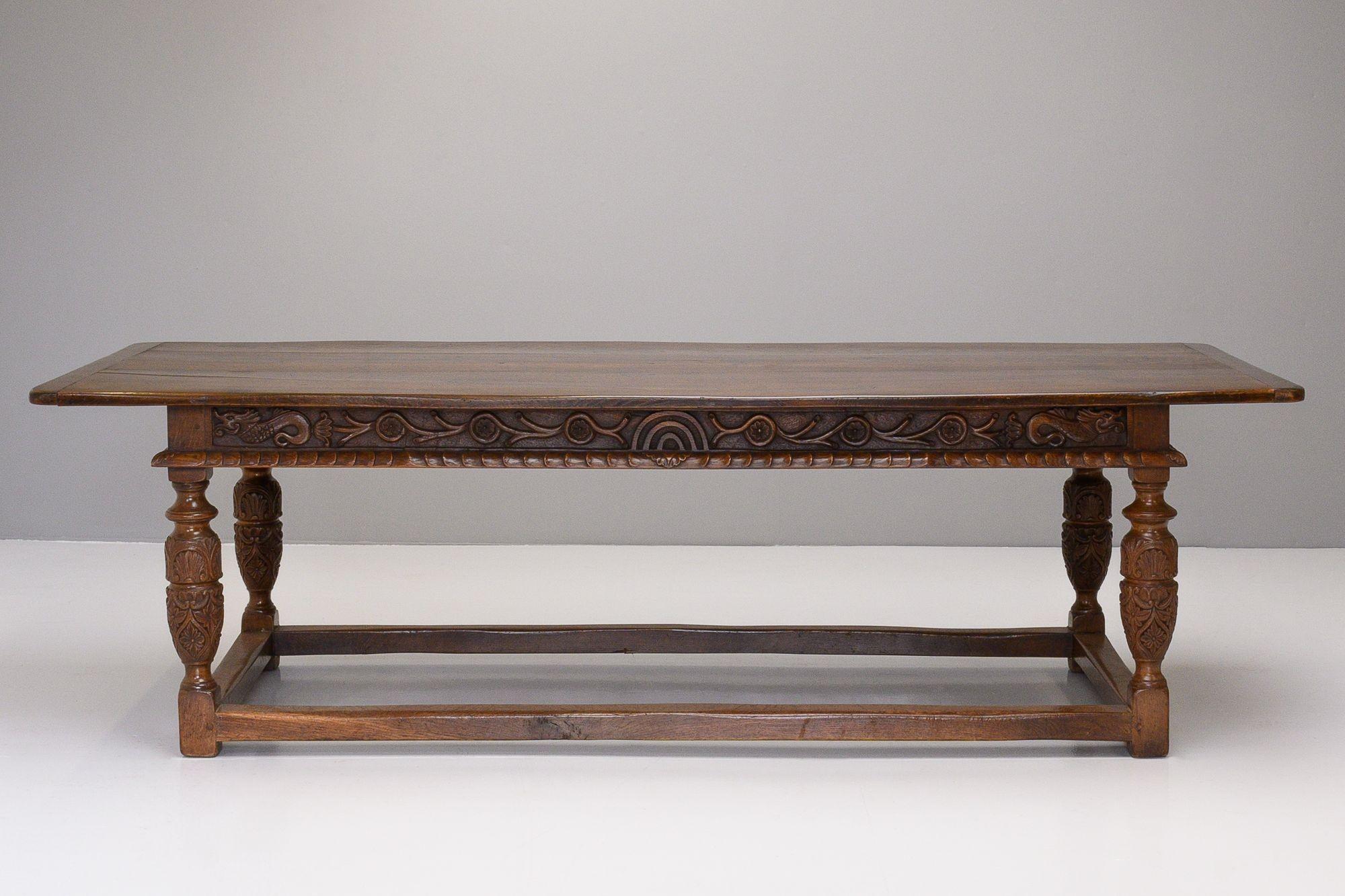 Refectory Table For Sale 1