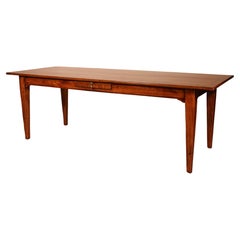 Refectory Table in Cherry Wood-19 ° Century