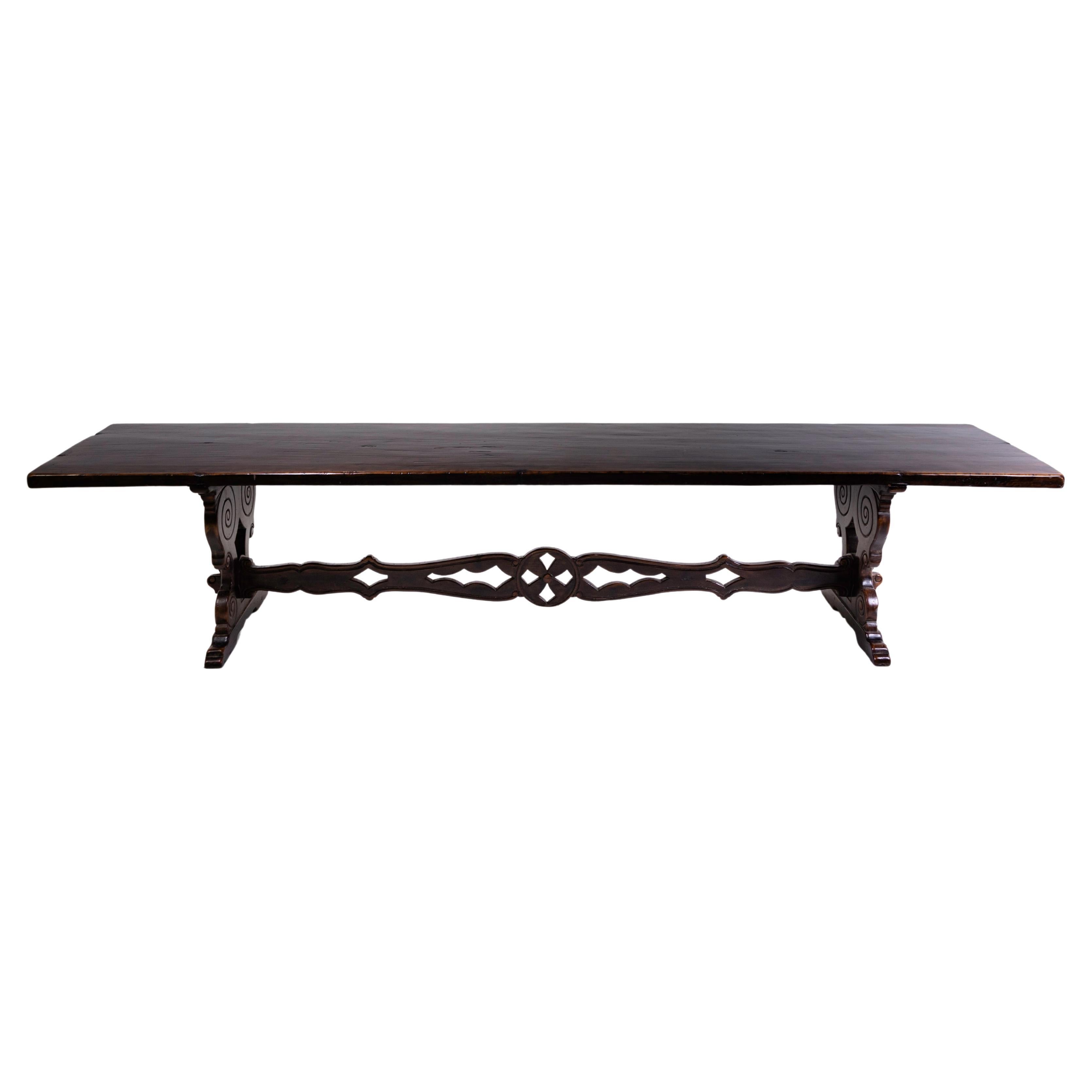 Refectory Table, Italy 18th / 19th Century