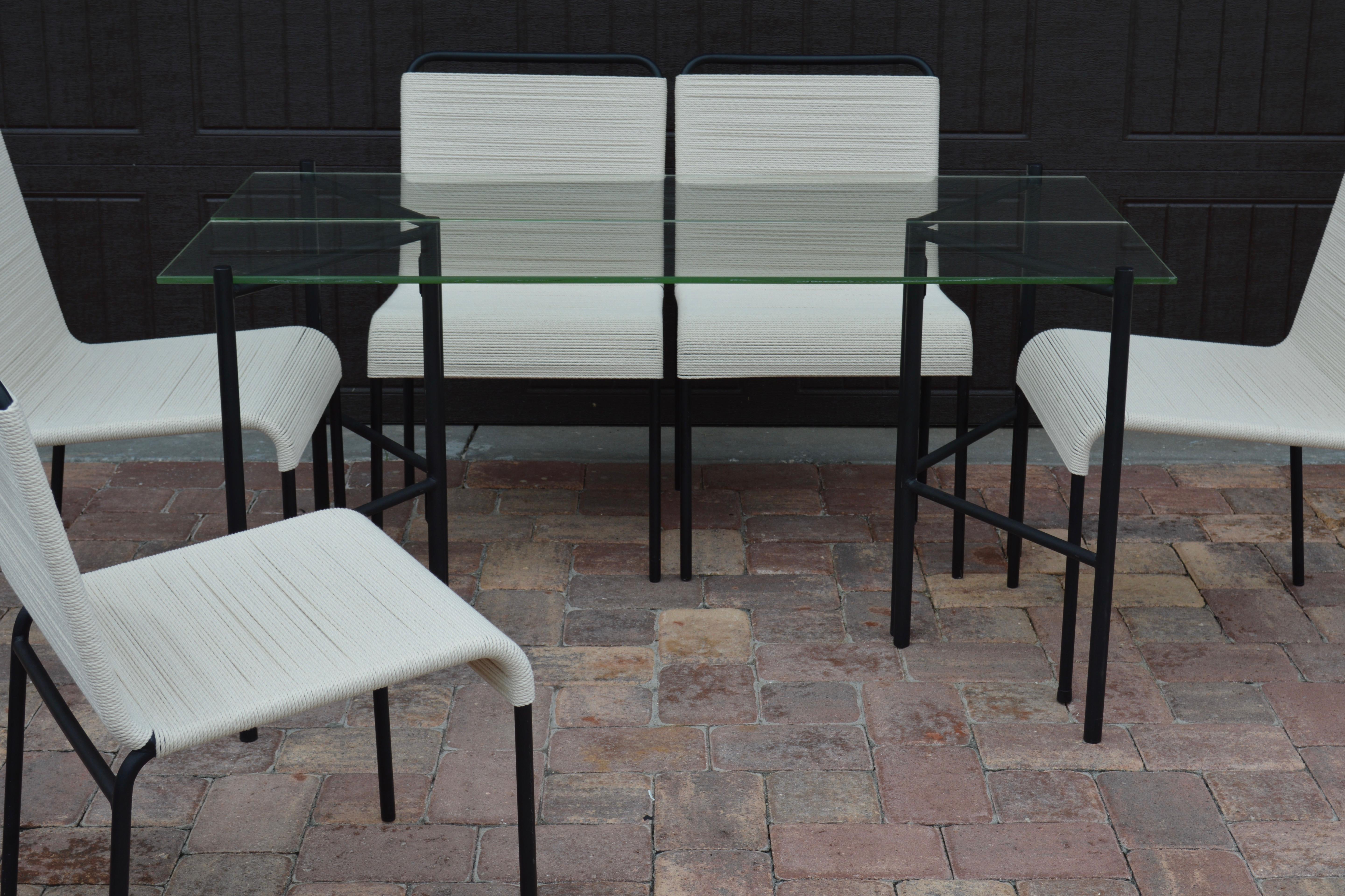 Refectory Table with Glass Shelves by Van Keppel-Green, Early 1950s 3