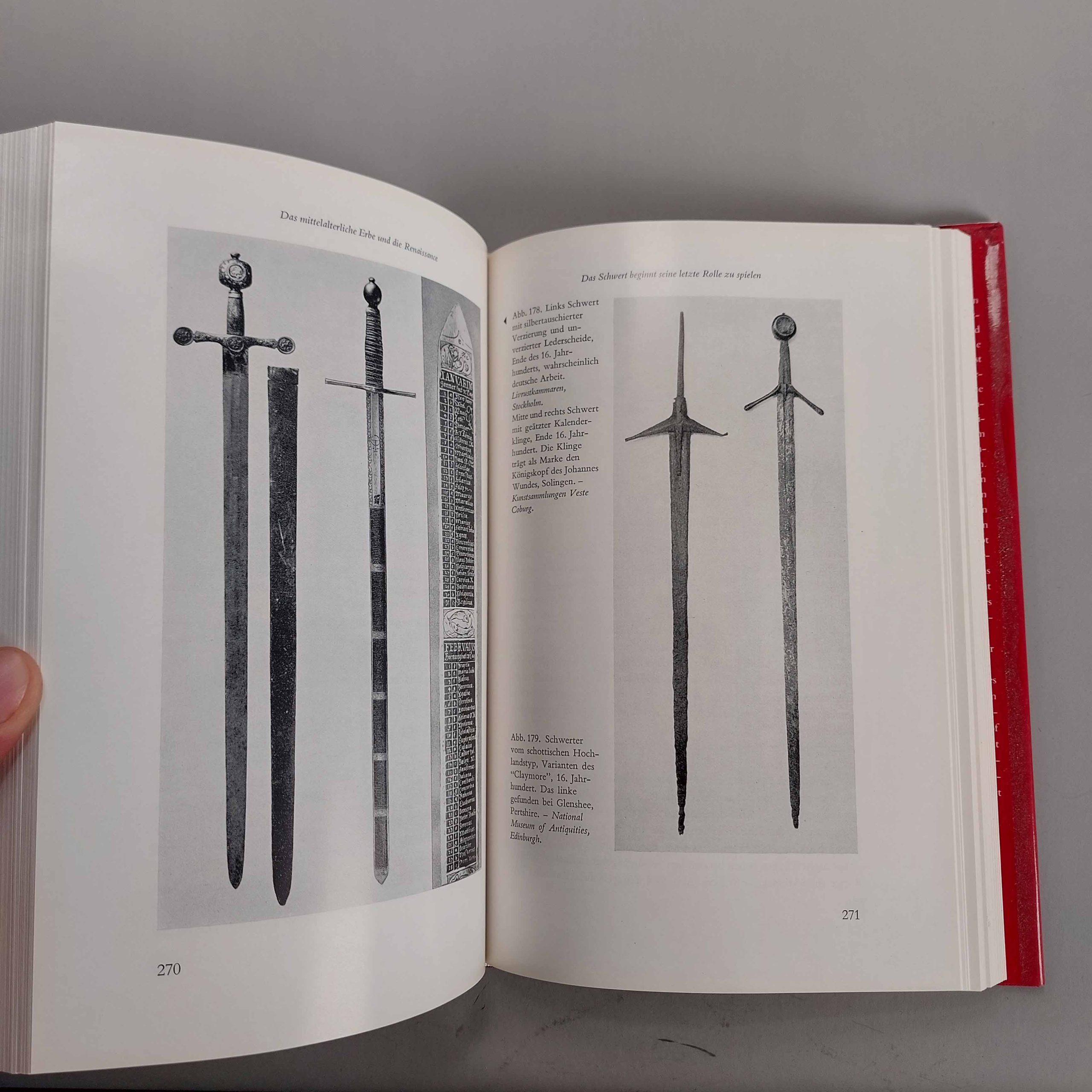 Livre de référence Antiques - Armes et épées - Seitz - Blankwaffen 1, 1968 Bon état - En vente à Amsterdam, Noord Holland