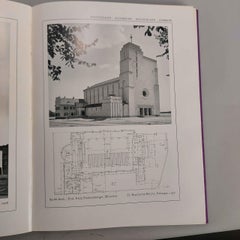 Nachschlagewerk Architektur - Moderne Kirchen in Europa und den USA, 1931