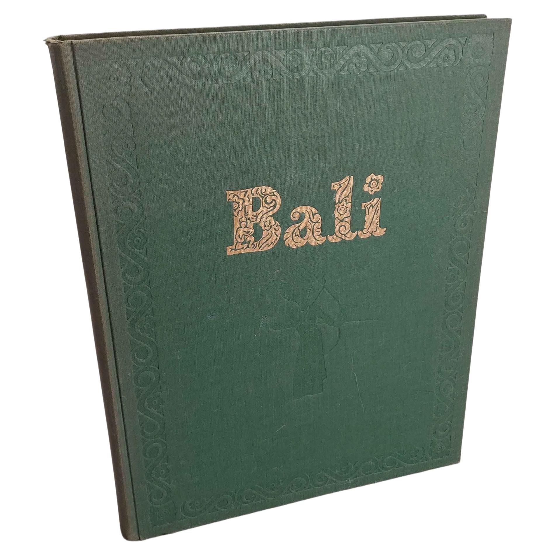 Reference Book Balinese Art - Bali Atlas Kebudajaan Cults and Customs, 1953