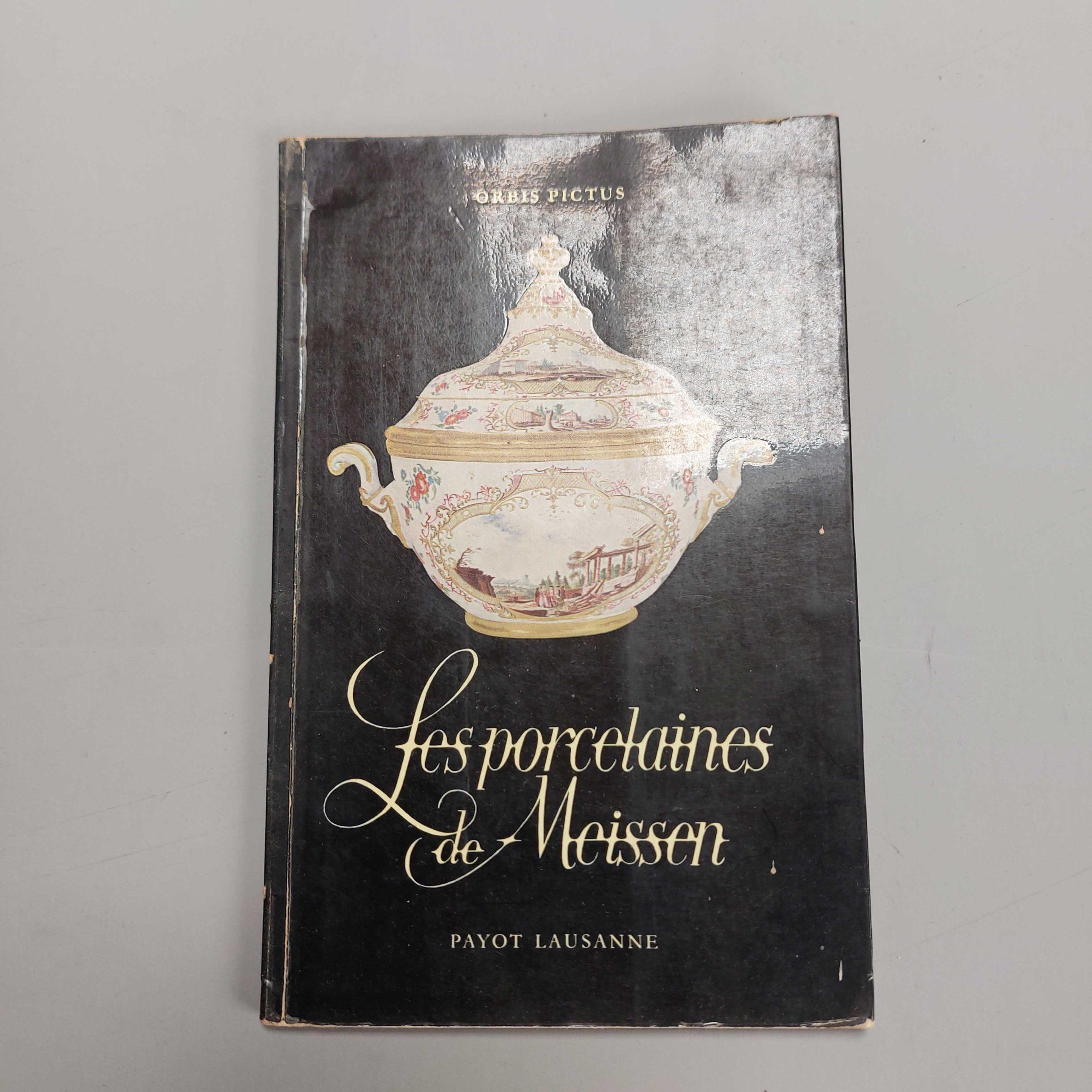 XX secolo Libro di riferimento sulla porcellana europea - Orbis Pictus 10, Les Porcelaines De Meissen in vendita