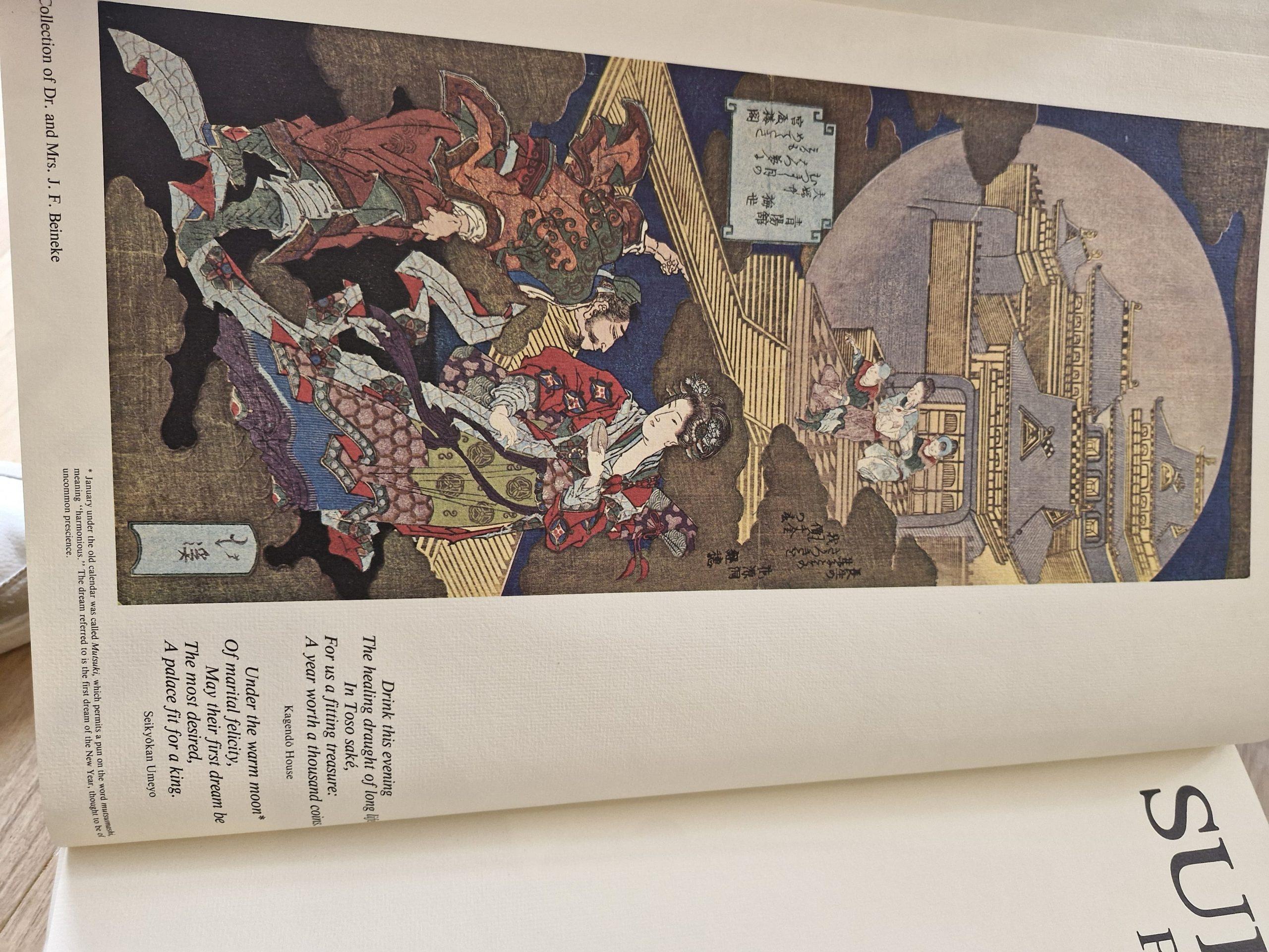 20th Century Reference Book Japanese Woodblock Prints – Surimono: Prints by Elbow For Sale