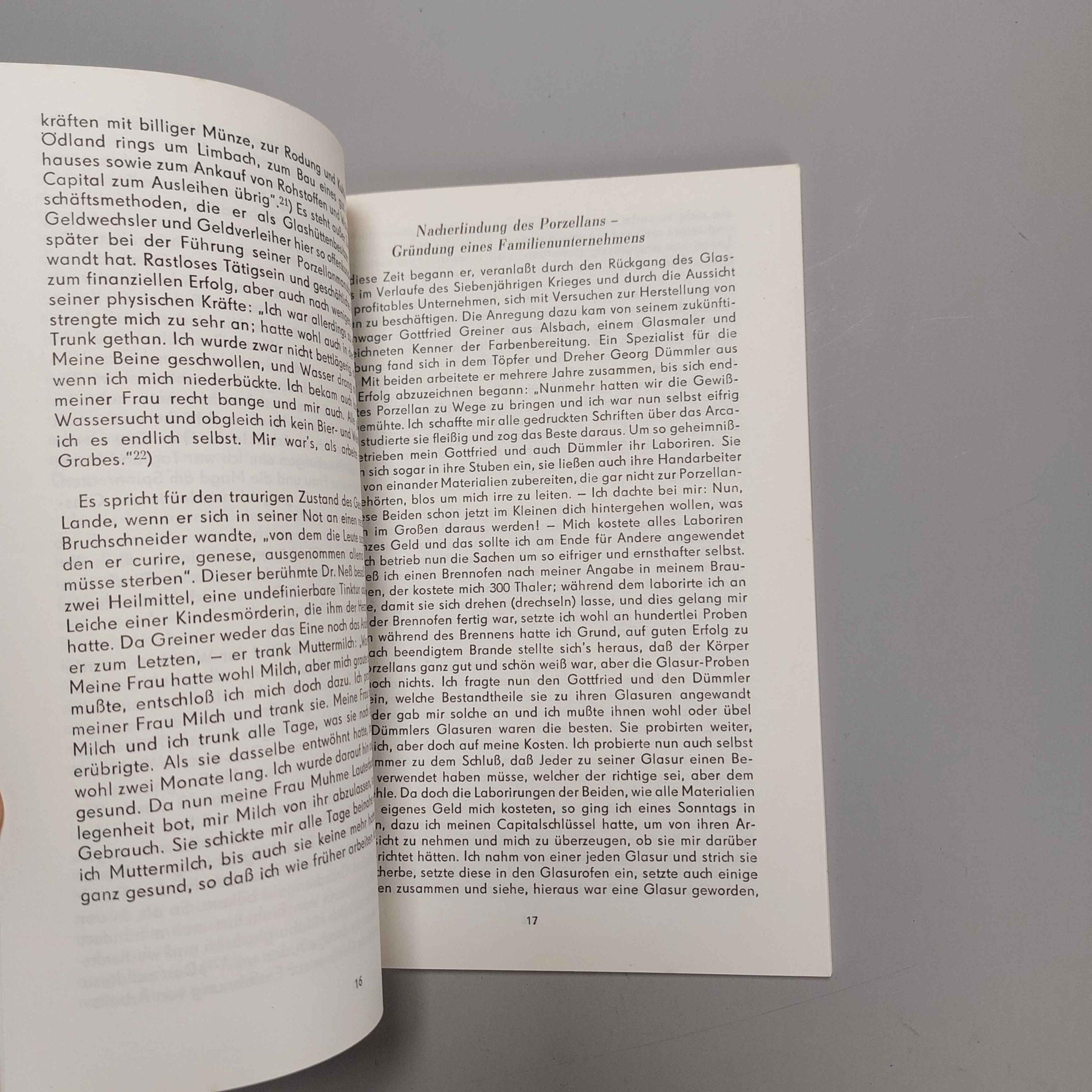 Libro di riferimento, Produttori e salariati della manifattura di porcellana di Limbach In condizioni buone in vendita a Amsterdam, Noord Holland