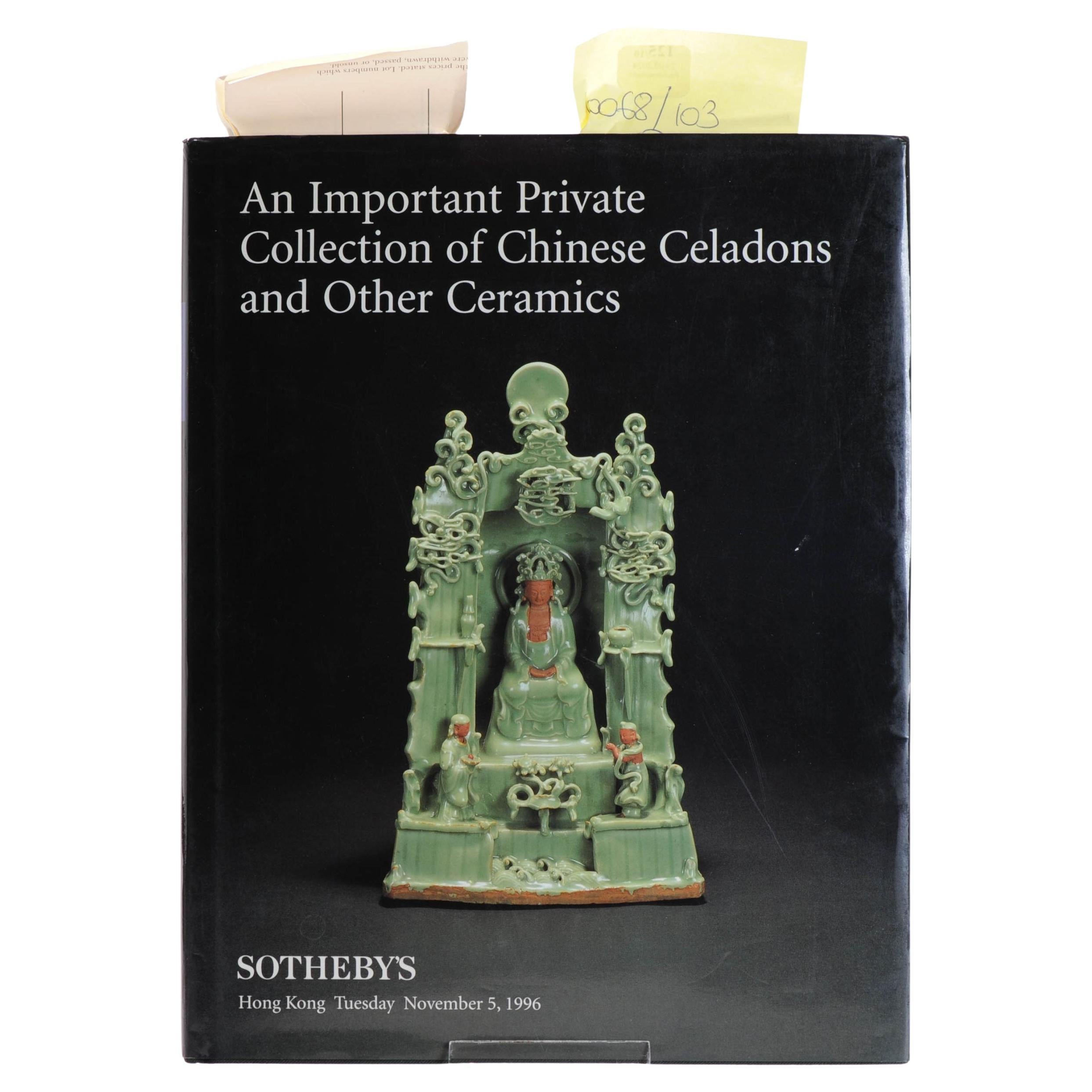Reference Chinese Art Book, Chinese Celadons and Other Ceramics, 1996 Catalogue