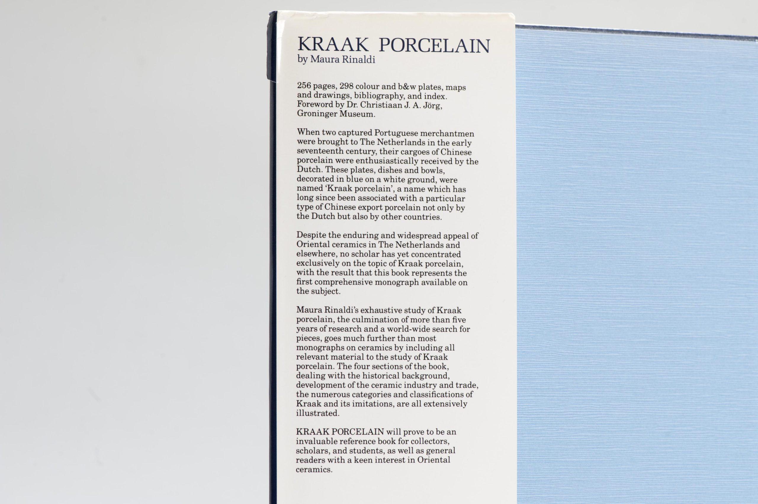 Libro chino de referencia, Porcelana Kraak: Un momento en la historia del comercio en Bueno estado para la venta en Amsterdam, Noord Holland