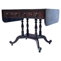 Table brésilienne raffinée du XIXe siècle dans le style de DOM João VI