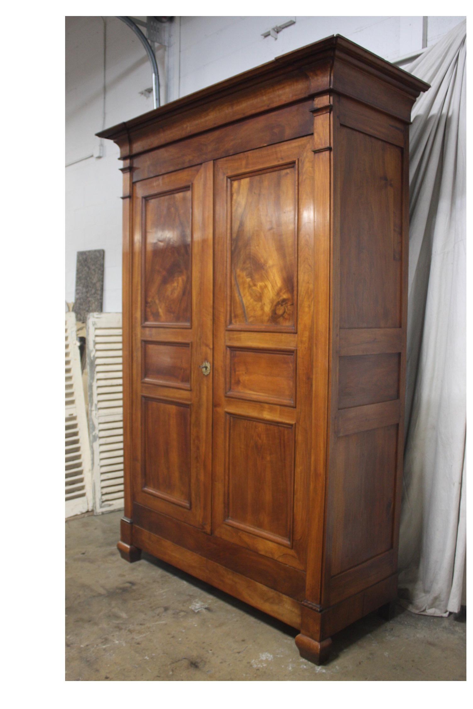 Directoire Refined 19th Century French Armoire