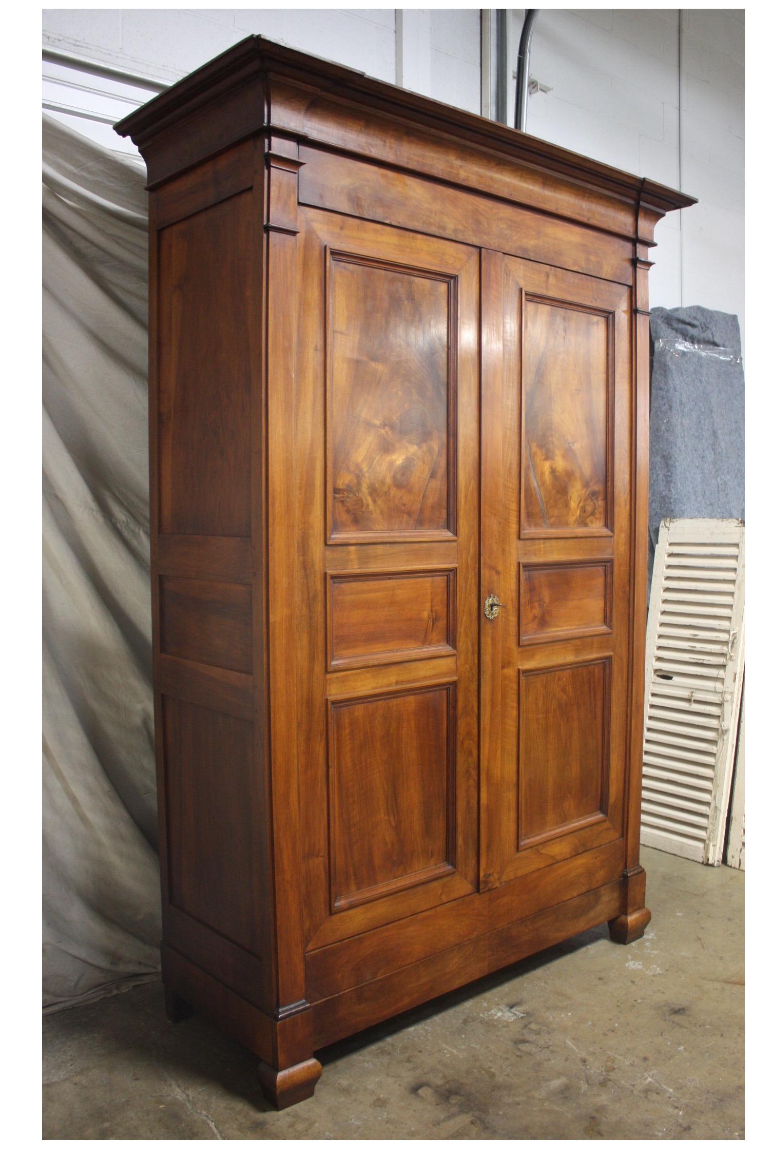 Refined 19th Century French Armoire 4