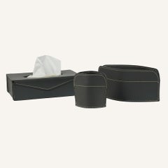 Refined Leather Desk Set by Limac Design, Modern Style, TRIDO